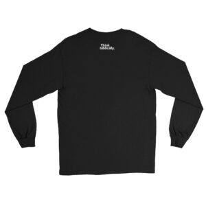 Think biblically. What We Celebrate at Christmas Long Sleeve Tee