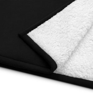 Think biblically. Premium sherpa blanket