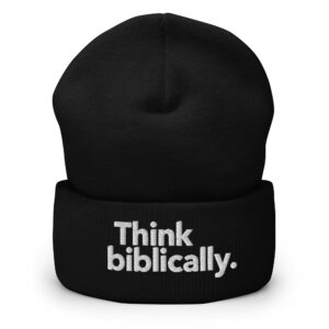 Think Biblically Cuffed Beanie (Color Series)